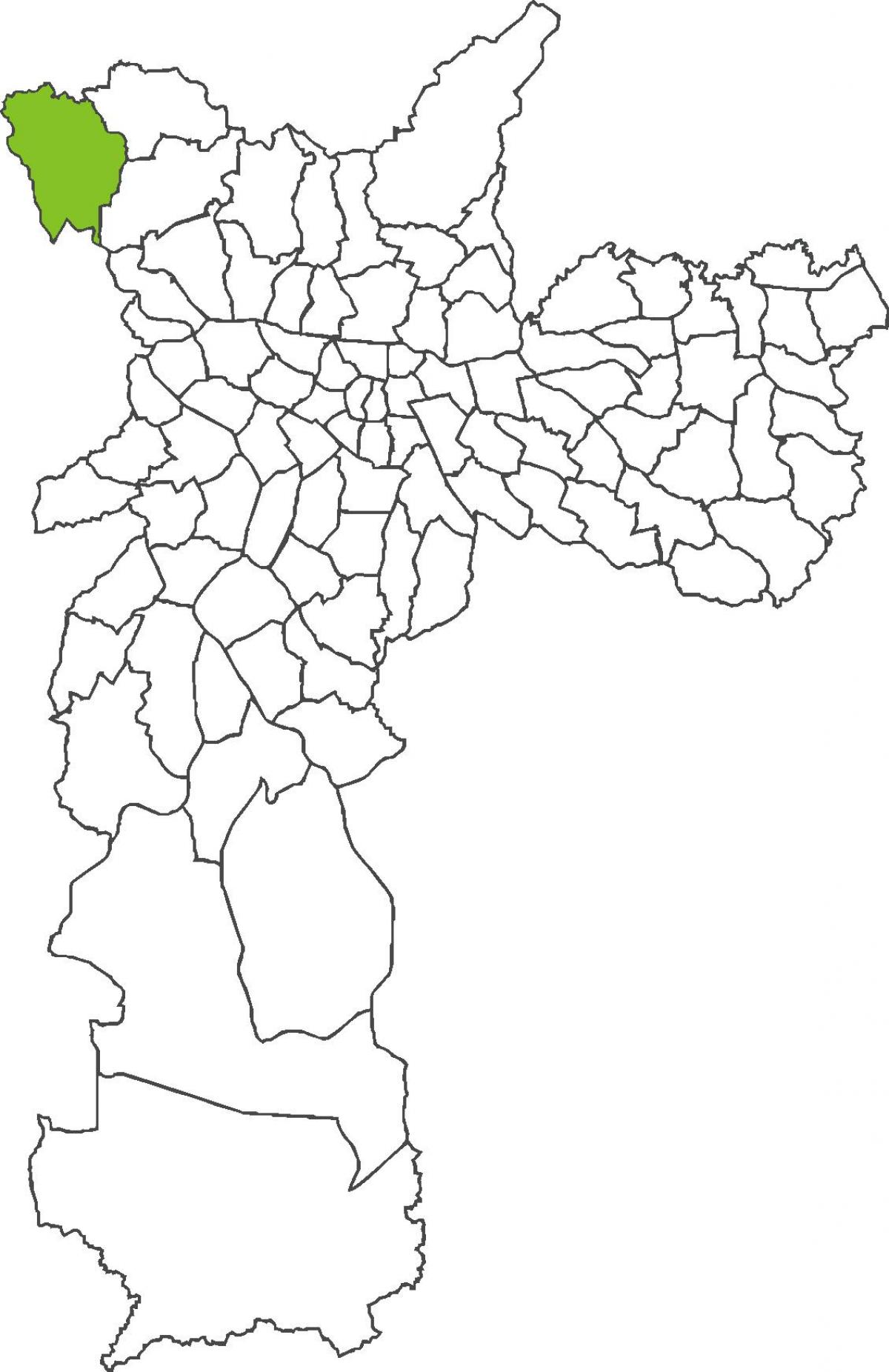 Karte Anhangüera rajons
