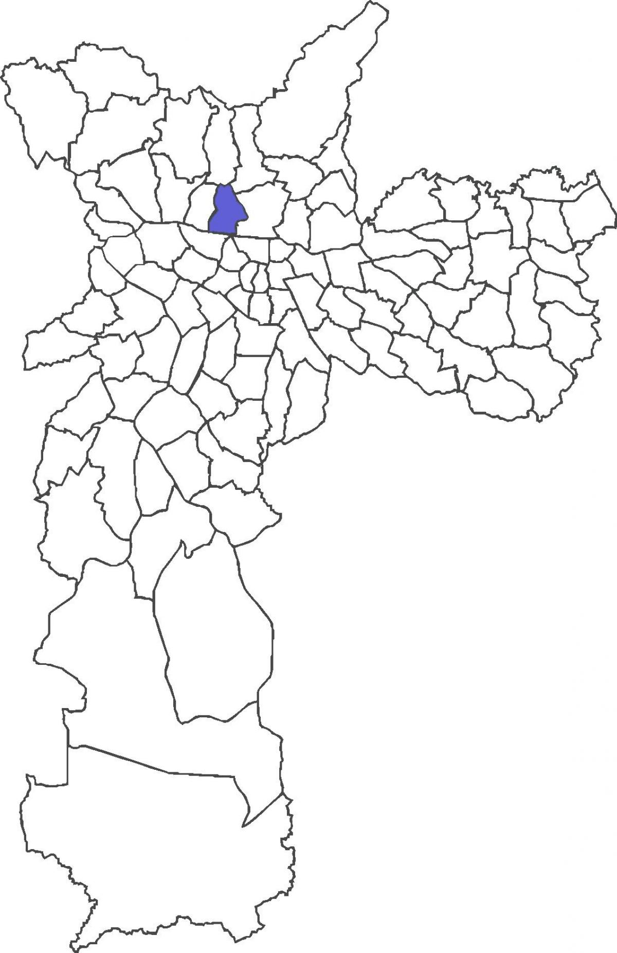 Karte Casa Verde rajons