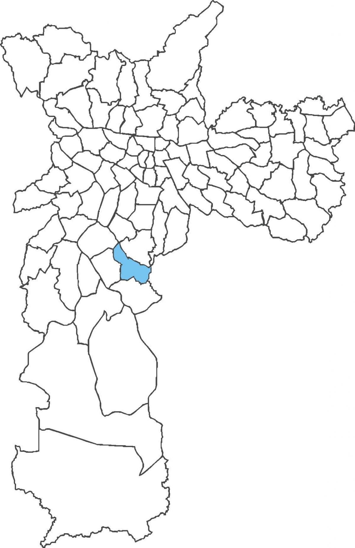 Karte Cidade Ademar rajons