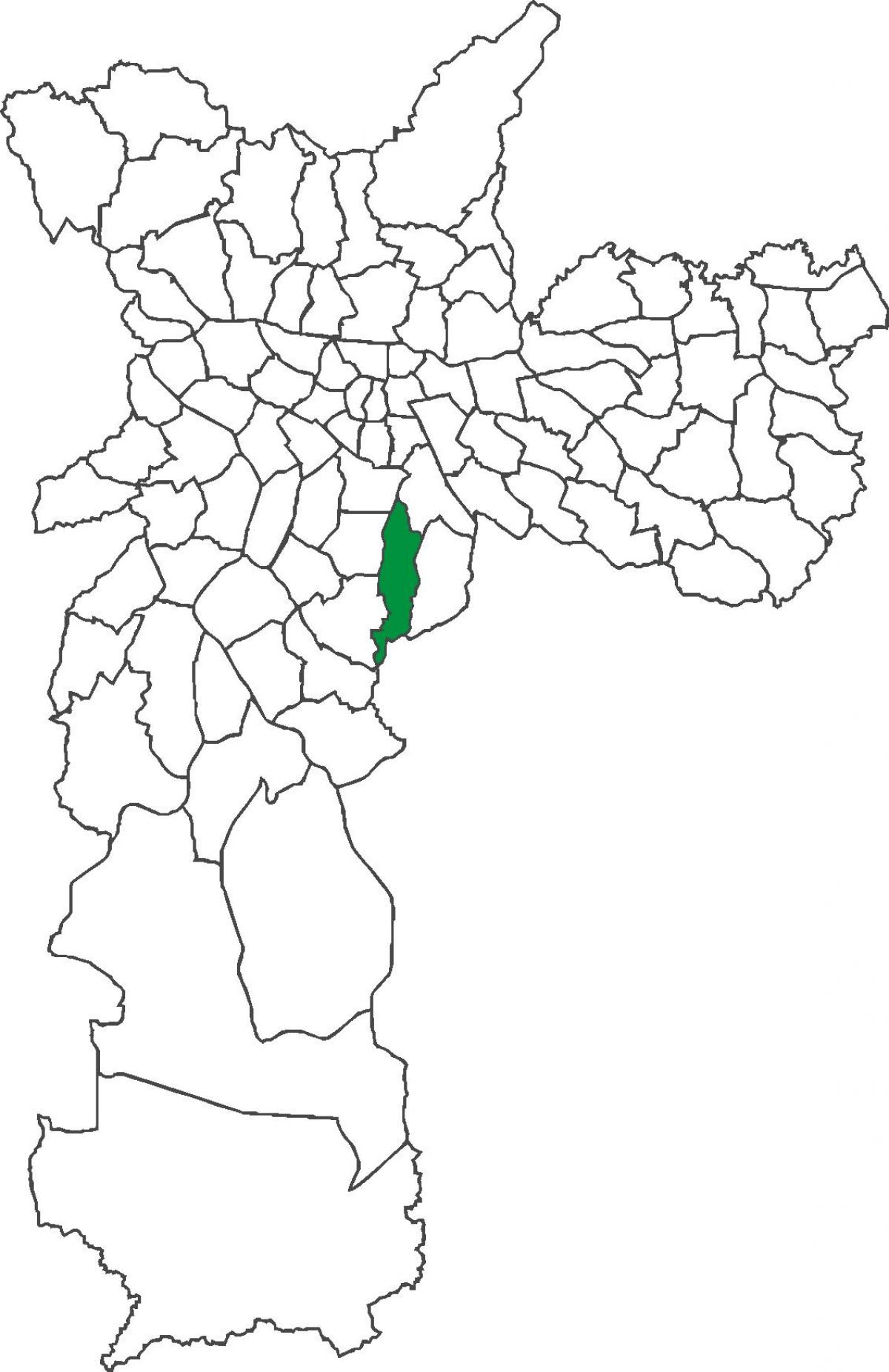 Karte Cursino rajons