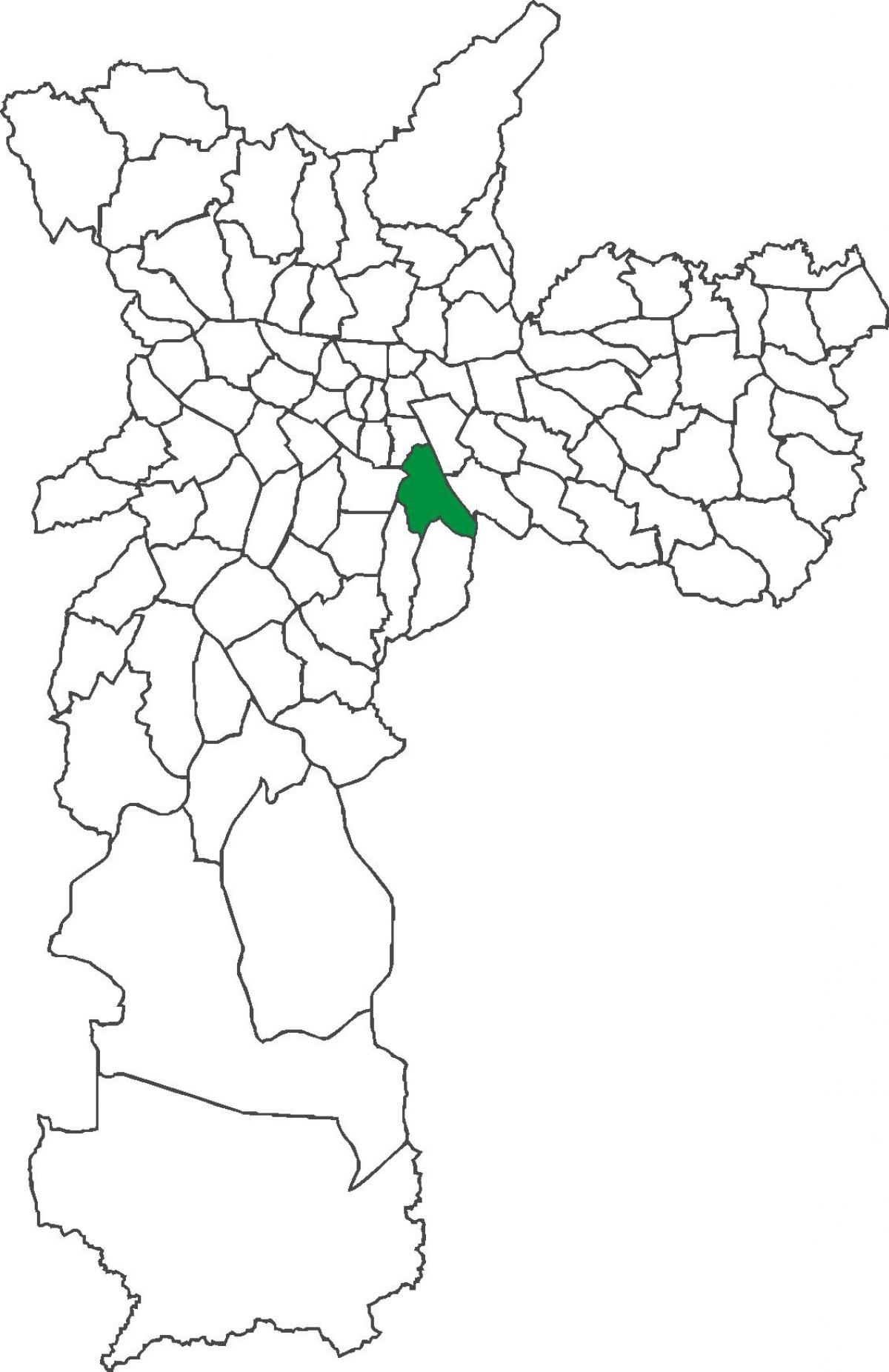Karte Ipiranga rajons