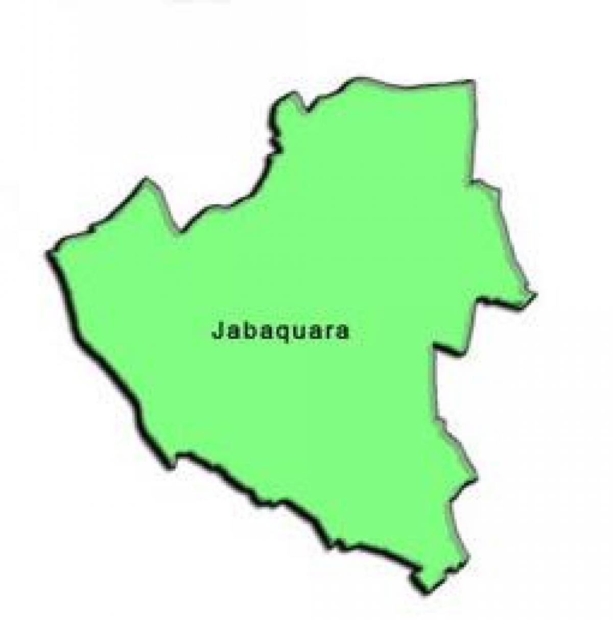 Karte Jabaquara sub-prefecture