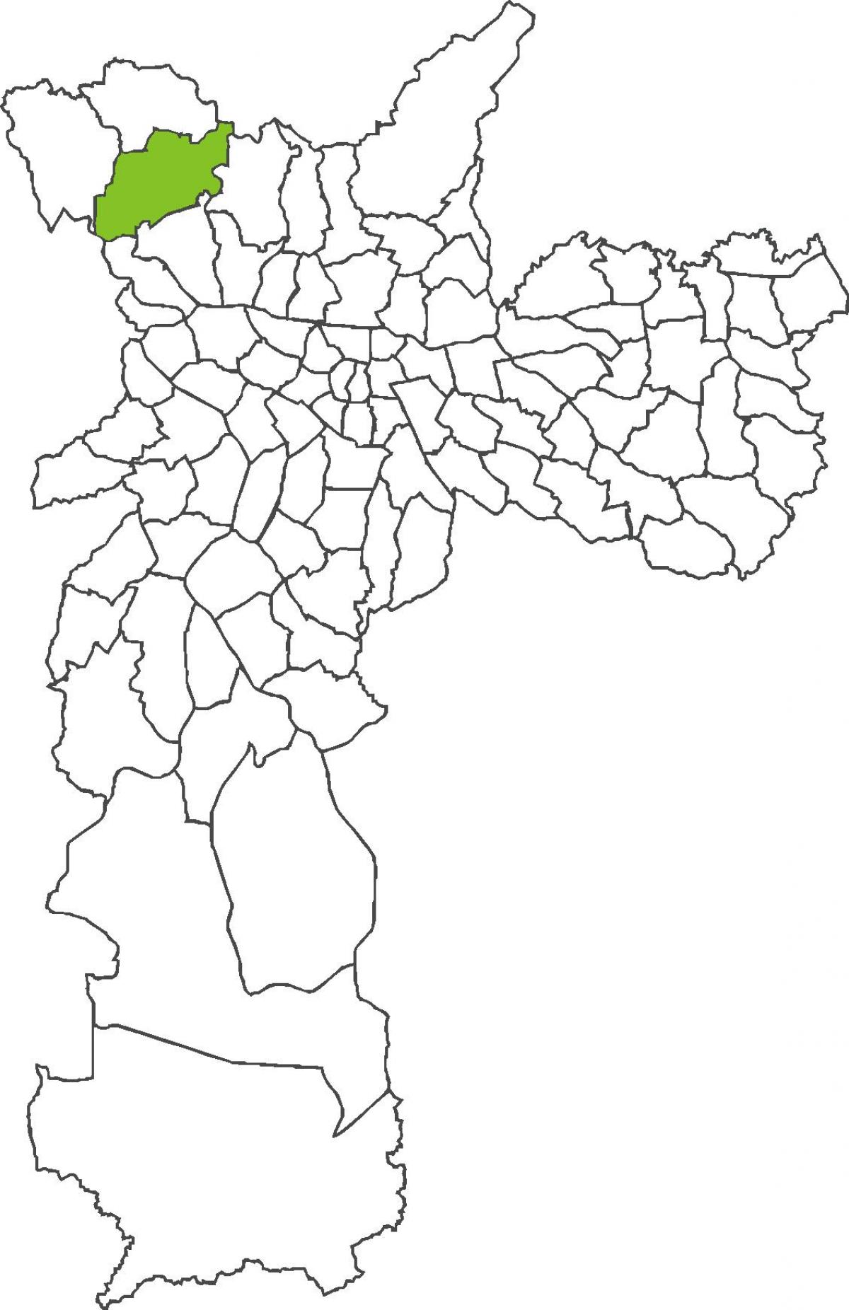 Karte Jaraguá rajons