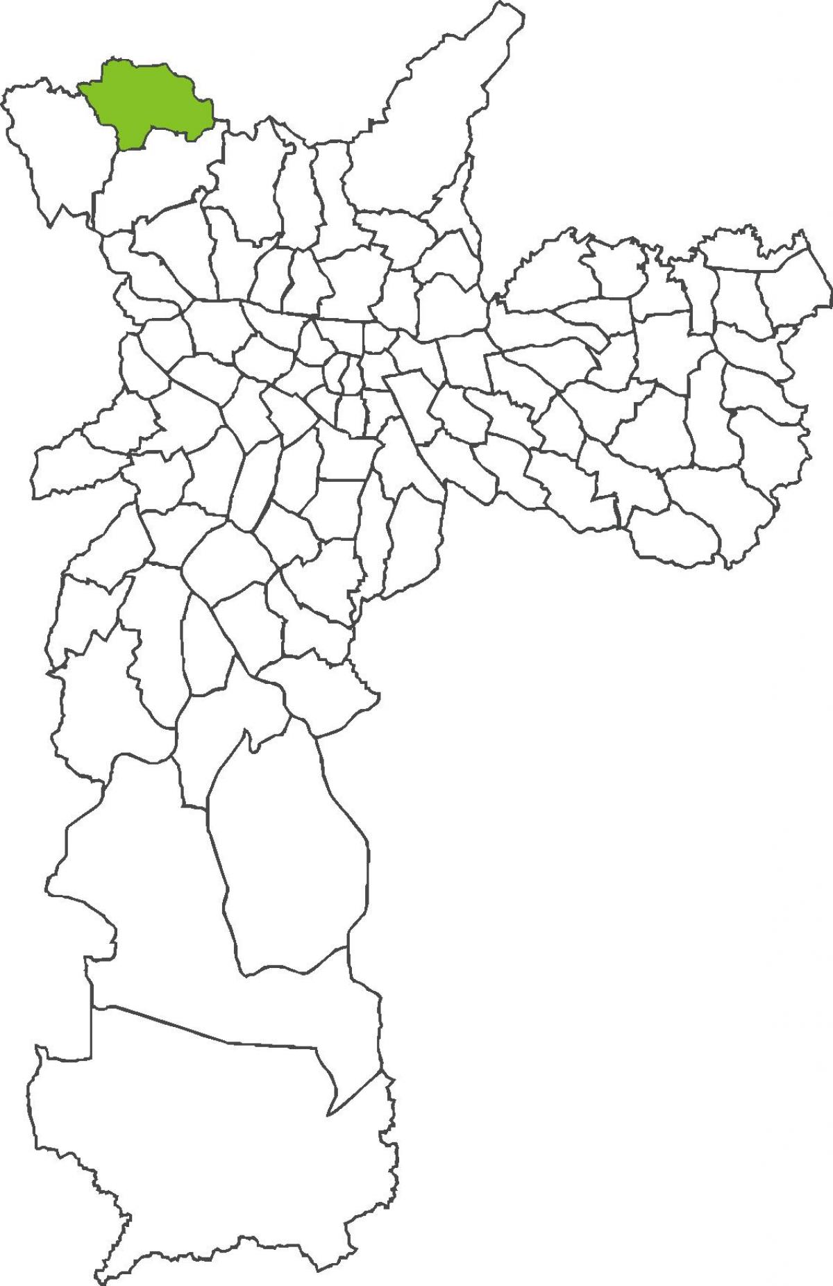 Karte Perus rajons