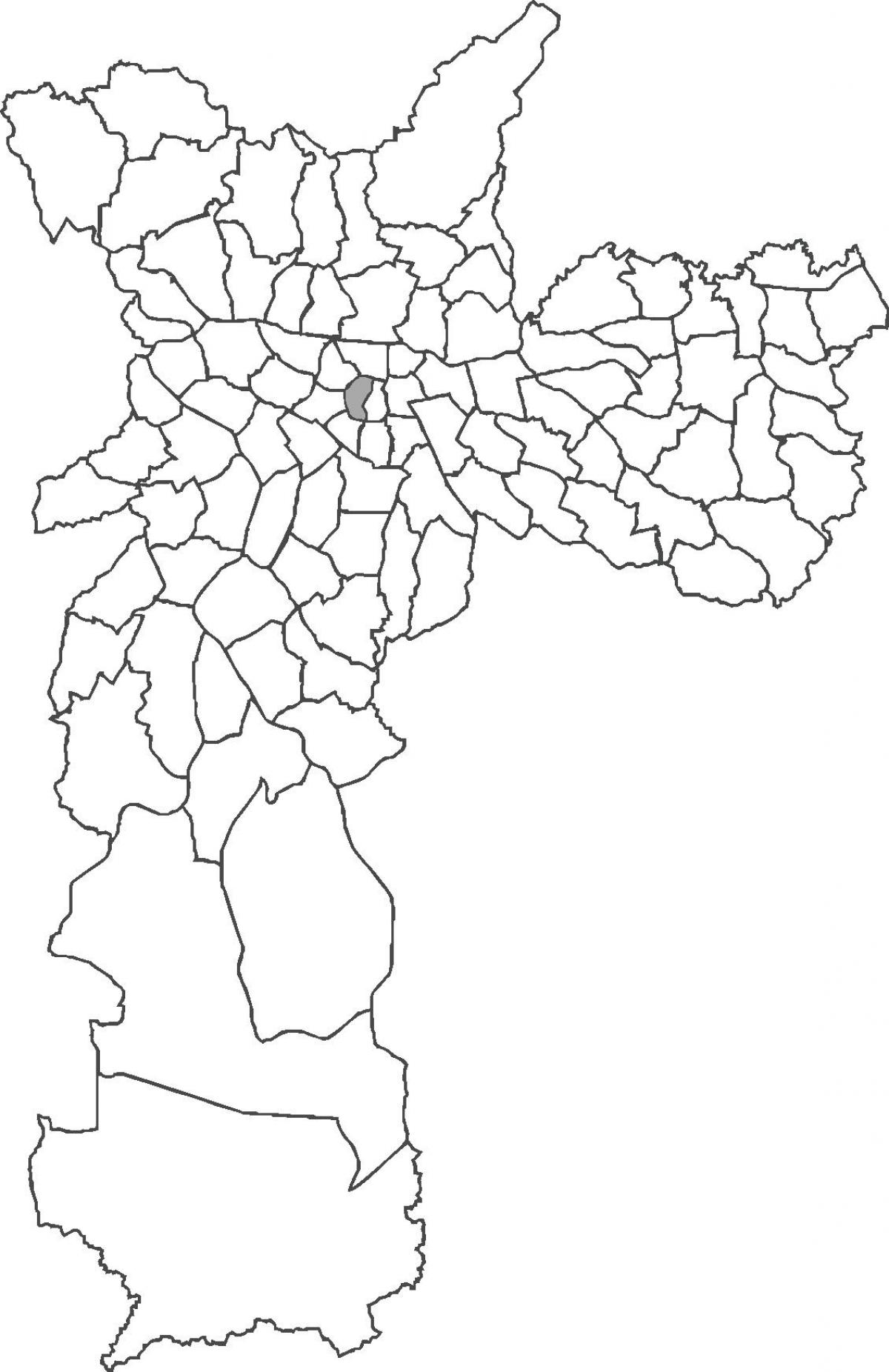 Karte República rajons