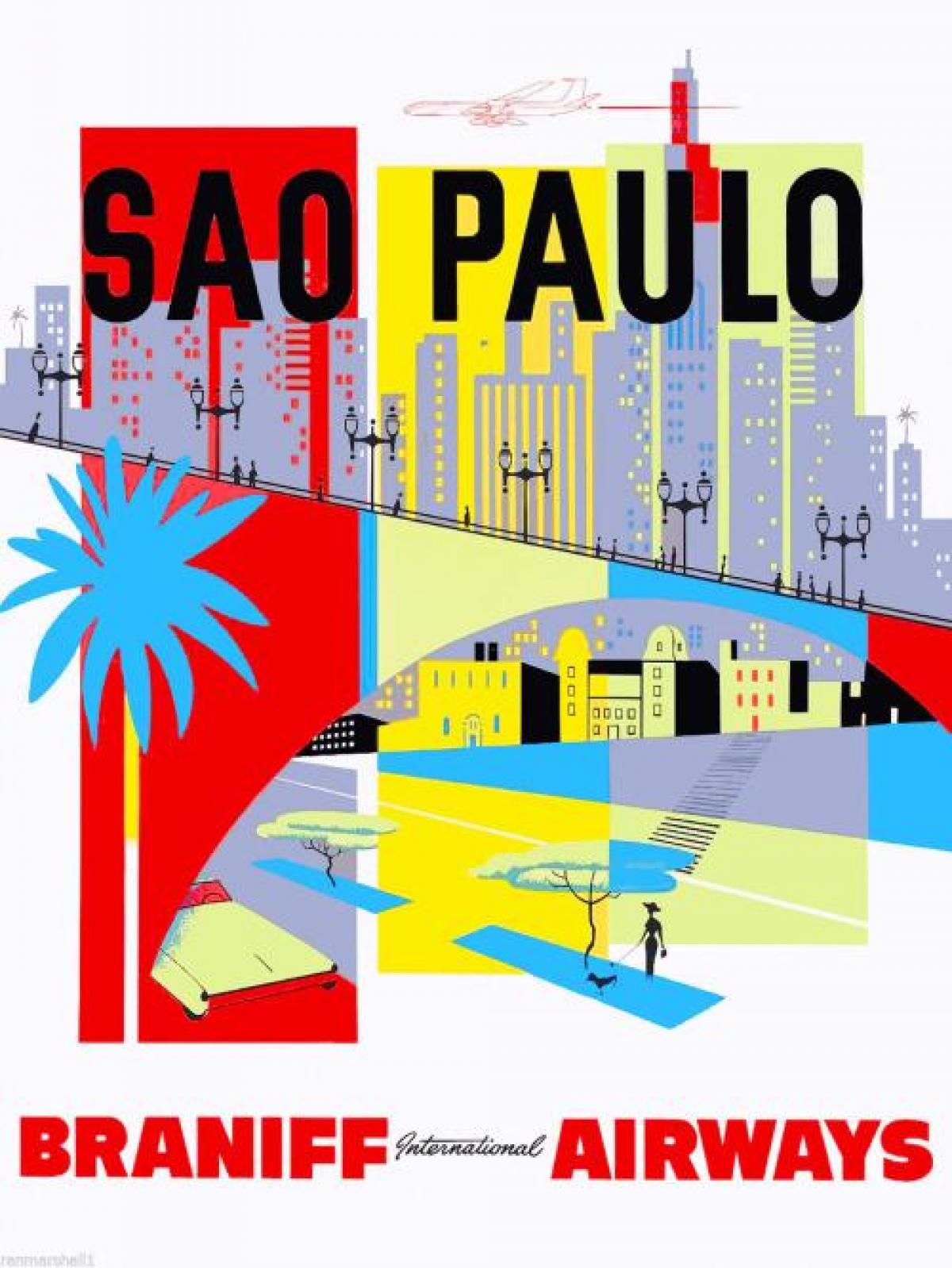 Karte São Paulo tapetes