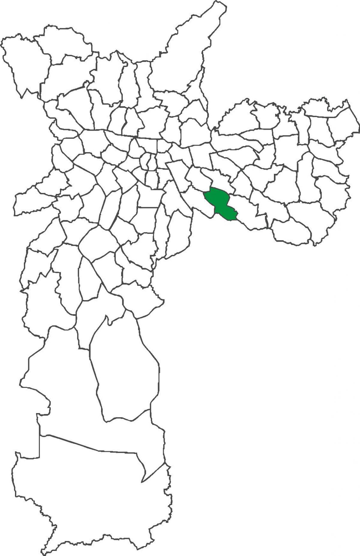 Karte São Lucas rajons