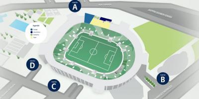 Karte Allianz Parque) - Līmenis 2