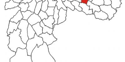 Karte Aricanduva rajons