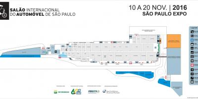 Karte auto show Sao Paulo