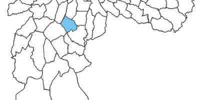 Karte Campo Belo rajons