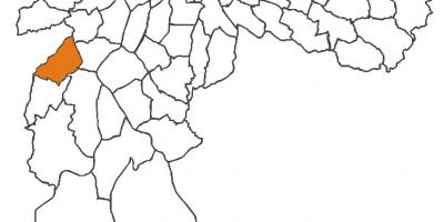 Karte Campo Limpo rajons