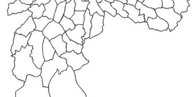 Karte Guaianases rajons