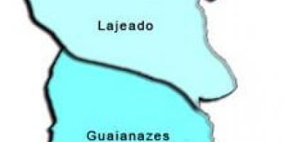 Karte Guaianases sub-prefecture