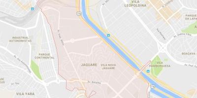 Karte Jaguaré Sao Paulo