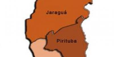 Karte Pirituba-Jaraguá sub-prefecture