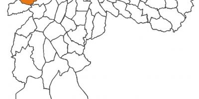 Karte Rio Pequeño rajons
