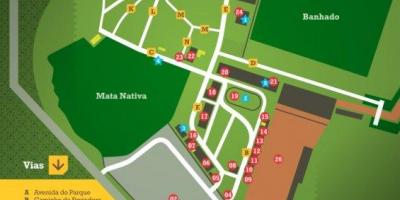 Karte Rodeio São Paulo parks