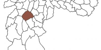 Karte Santo Amaro rajons
