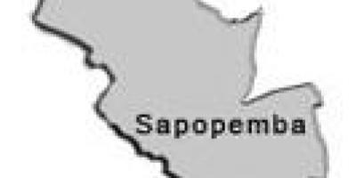 Karte Sapopembra sub-prefecture
