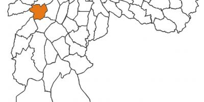 Karte Vila Sônia rajons