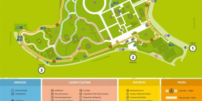 Karte Villa-Lobos parks