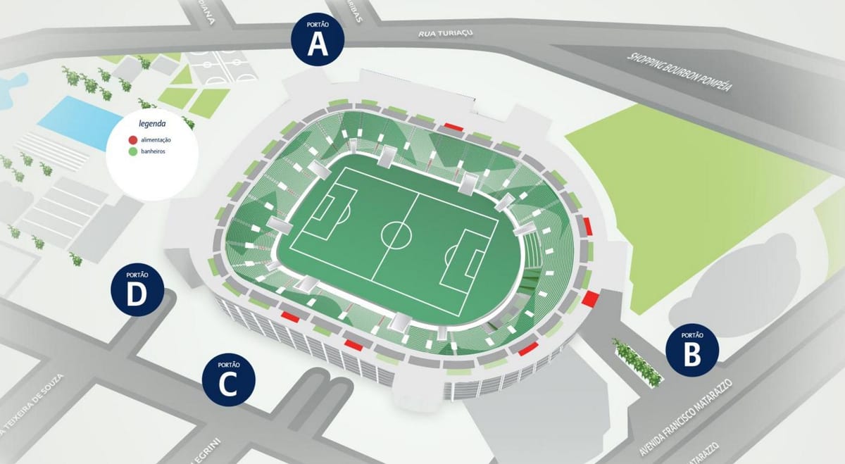 Karte Allianz Parque) - Līmenis 5