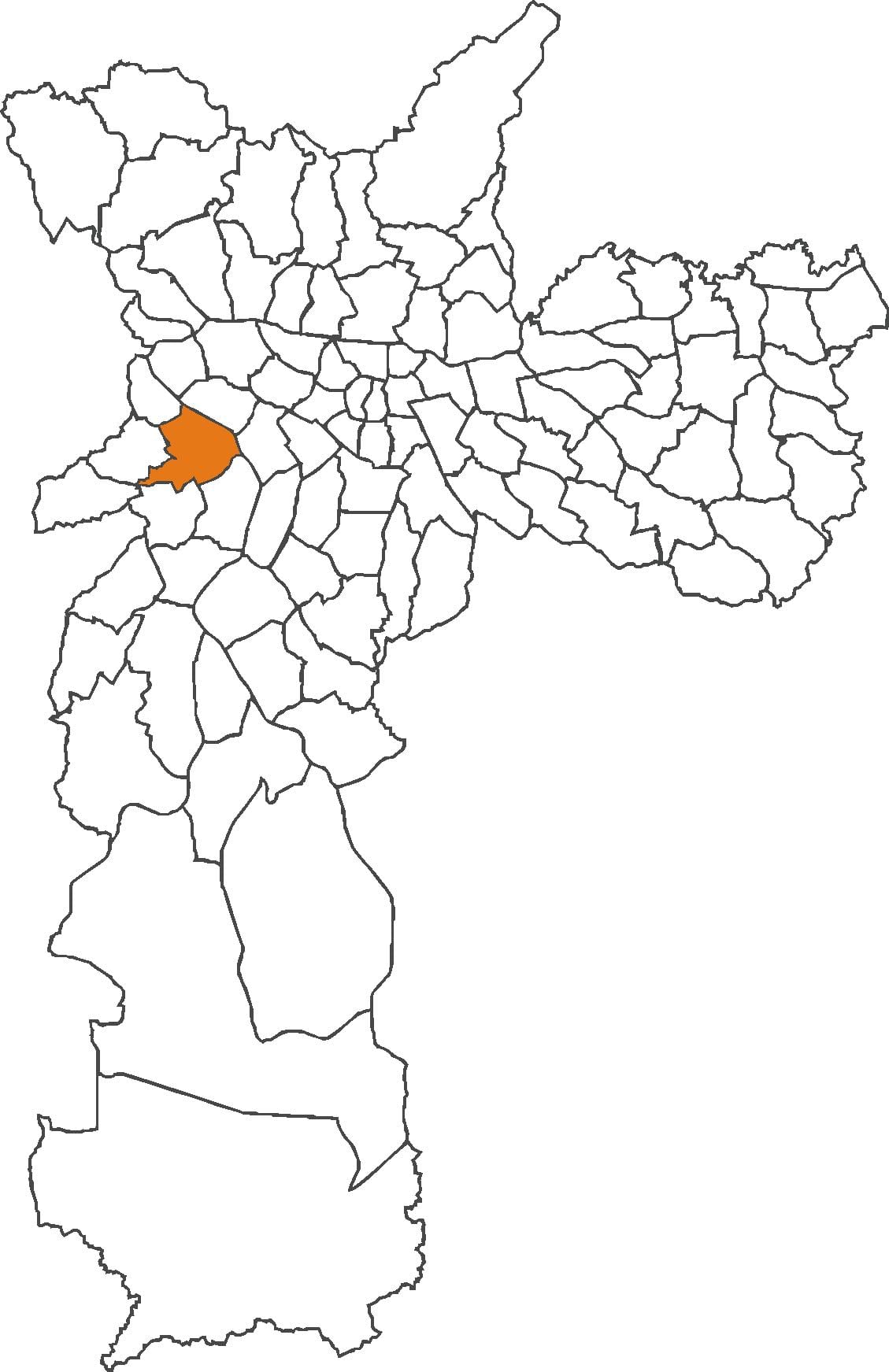 Karte Butantã rajons