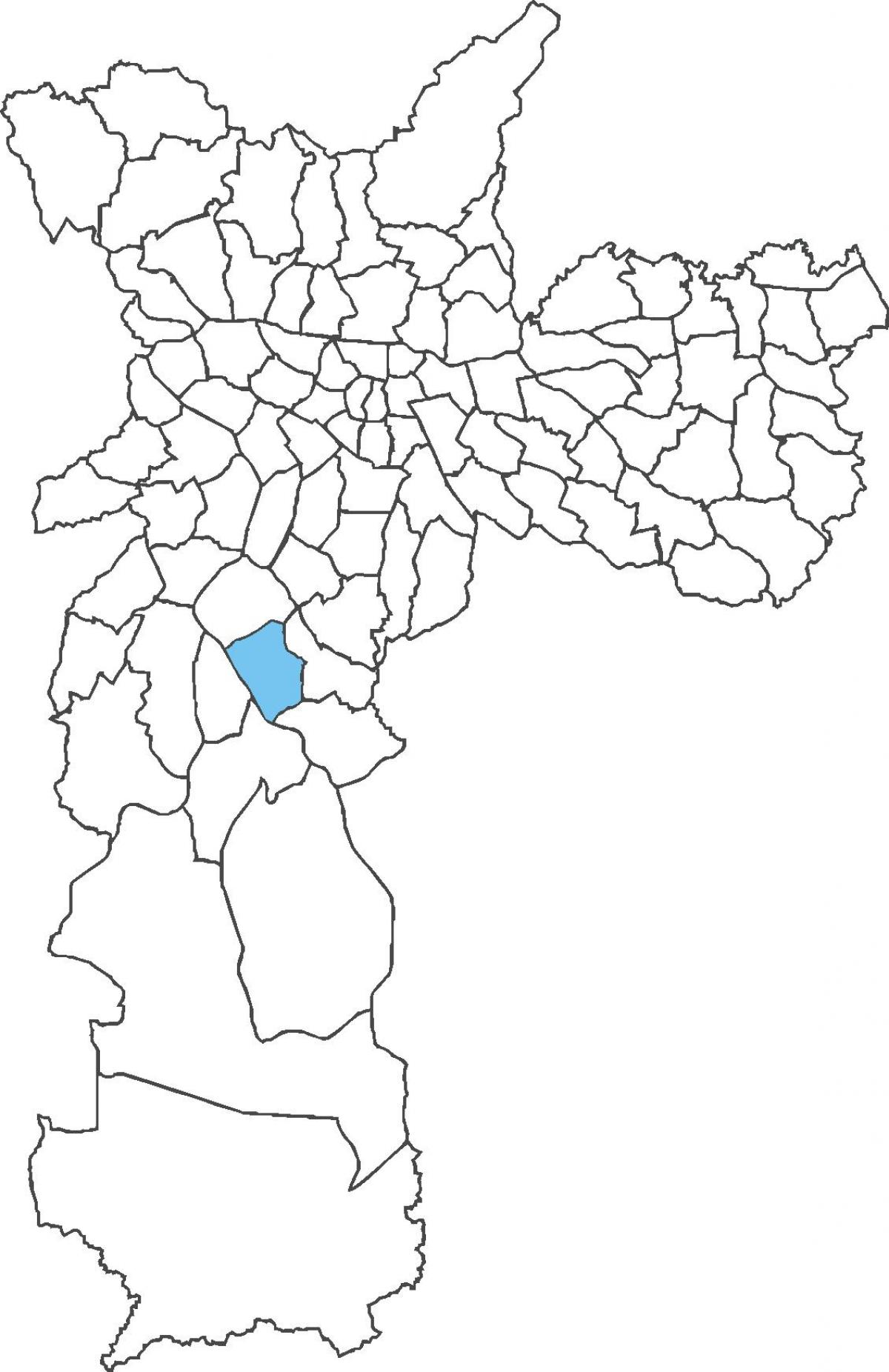Karte Campo Grande rajons