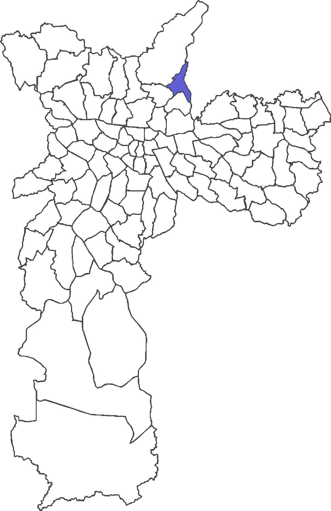 Karte Jaçanã rajons