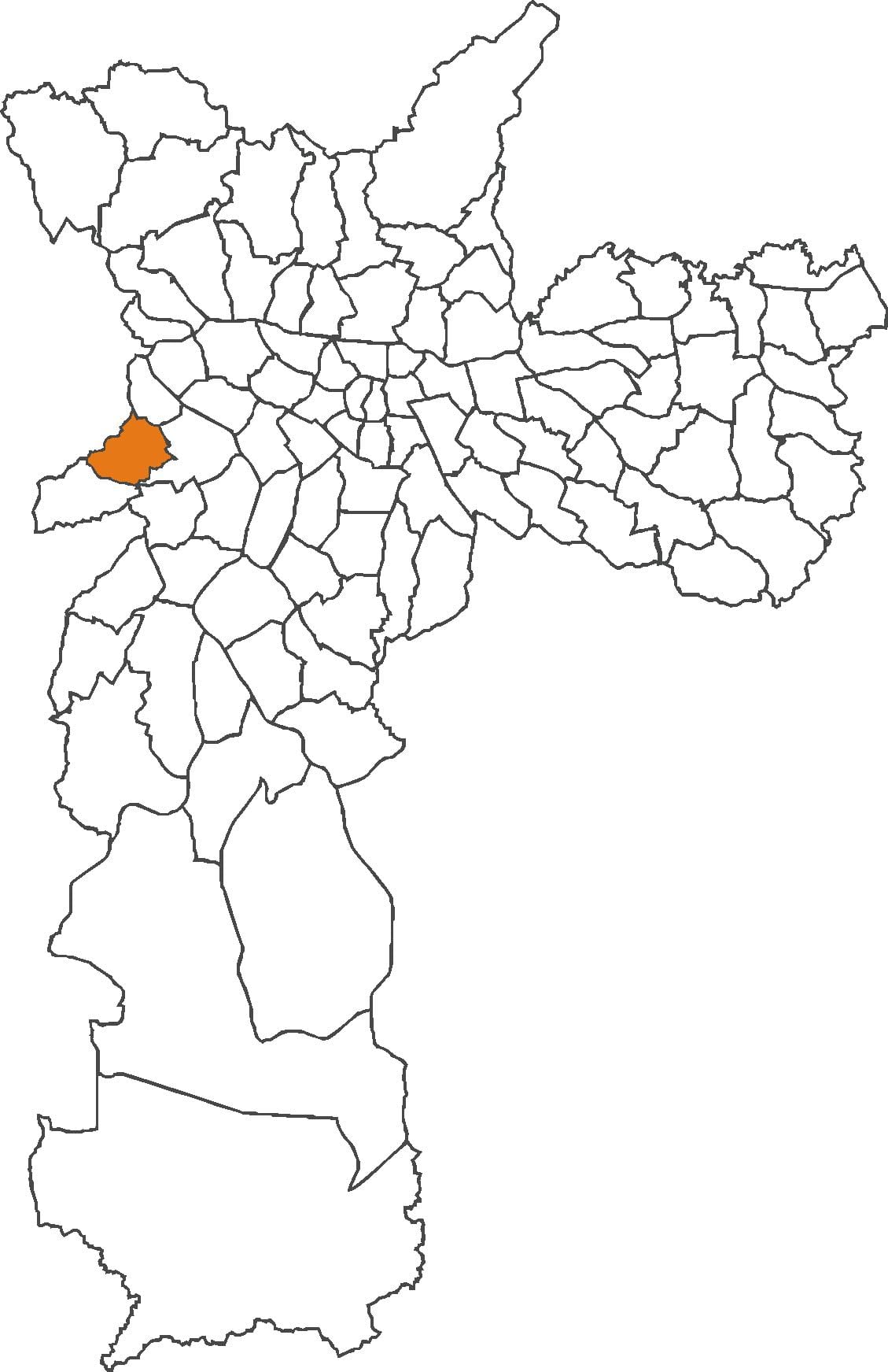 Karte Rio Pequeño rajons