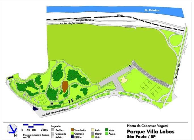 Karte Villa lobos Parks
