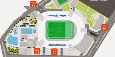 Karte Allianz Parque Sao Paulo