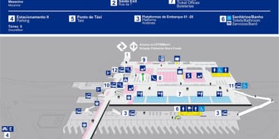 Karte, autobusu terminālu Barra Būtiska