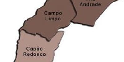 Karte Campo Limpo sub-prefecture