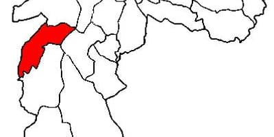 Karte Campo Limpo sub-prefektūrā Sao Paulo