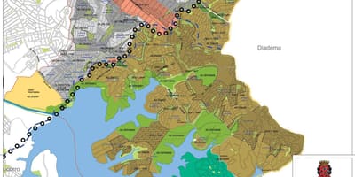 Karte Cidade Ademar Sao Paulo - Nodarbošanās augsnes