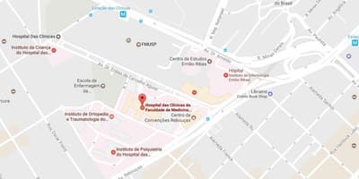 Karte Clínicas slimnīcā