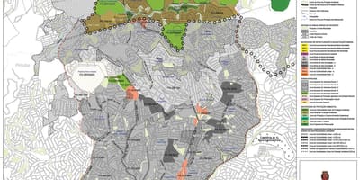 Karte Freguesia darīt - Sao Paulo - Nodarbošanās augsnes
