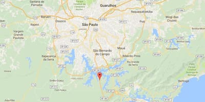 Karte Imigrantes šosejas - SP 160