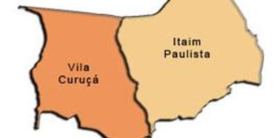 Karte Itaim Paulista - Vila Curuçá sub-prefecture
