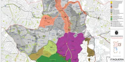Karte Itaquera Sao Paulo - Nodarbošanās augsnes