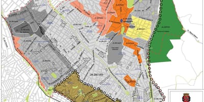 Karte Jabaquara Sao Paulo - Nodarbošanās augsnes