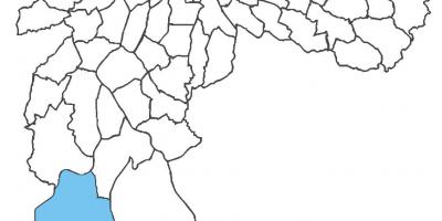 Karte Parelheiros rajons