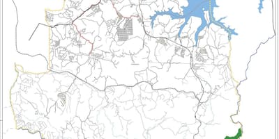 Karte Parelheiros Sao Paulo - Ceļi