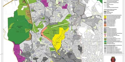 Karte Pirituba-Jaraguá Sao Paulo - Nodarbošanās augsnes