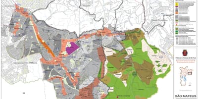 Karte São Mateus Sao Paulo - Nodarbošanās augsnes