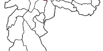 Karte Sé sub-prefektūrā Sao Paulo