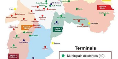 Karšu termināļu autobusu no Sao Paulo