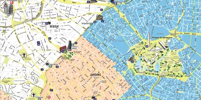 Kartes tūrisma Sao Paulo